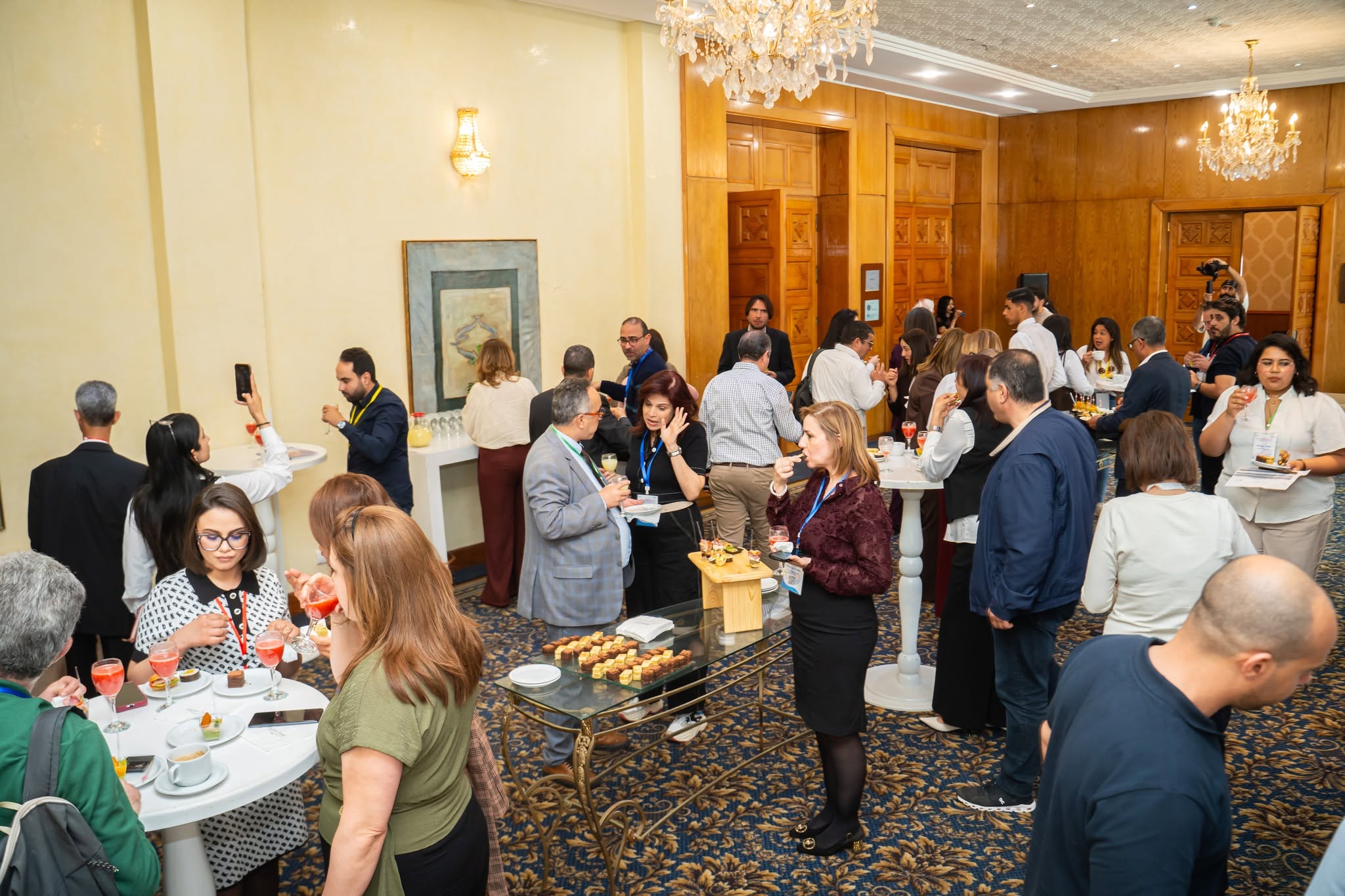 Moment de networking entre coachs de la communauté Excellentia